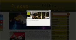 Desktop Screenshot of lakadpilipinas.com