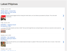 Tablet Screenshot of lakadpilipinas.com